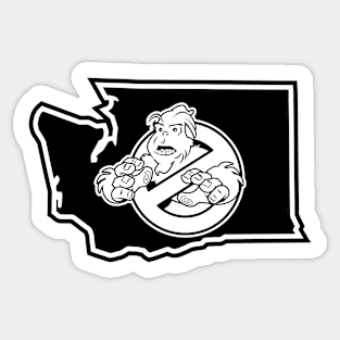 PNWGB WA (Black) v2 Sticker